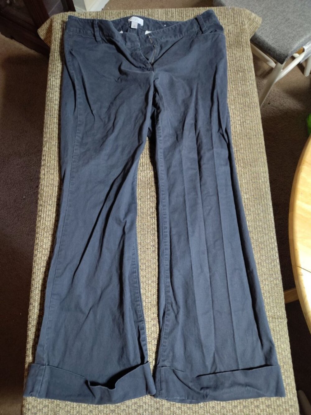 Loft "The Slim" Blue Khaki Pants - Women's 8 Regular